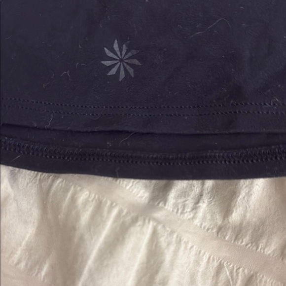 Athleta Black Sleeveless Crop Top Sports Bra - medium - Picture 3 of 3
